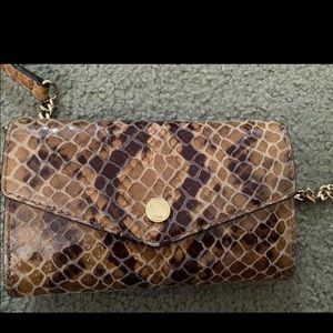 Michael kors snake skin crossbody